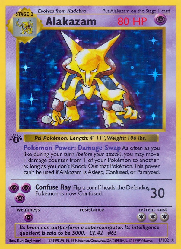 Ảnh thẻ Alakazam #1
