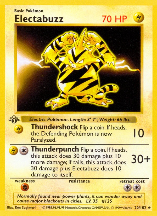 Ảnh thẻ Electabuzz #20
