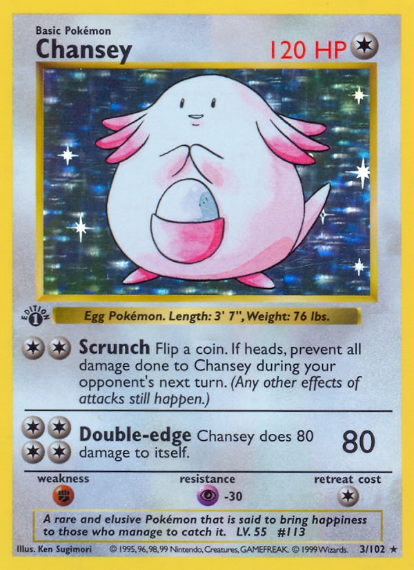 Ảnh thẻ Chansey #3