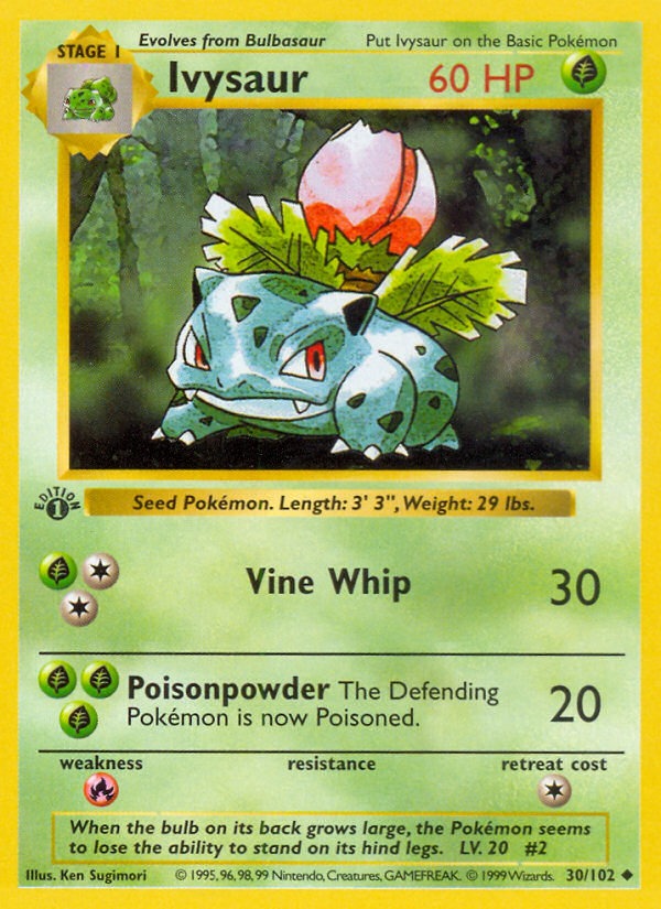 Ảnh thẻ Ivysaur #30