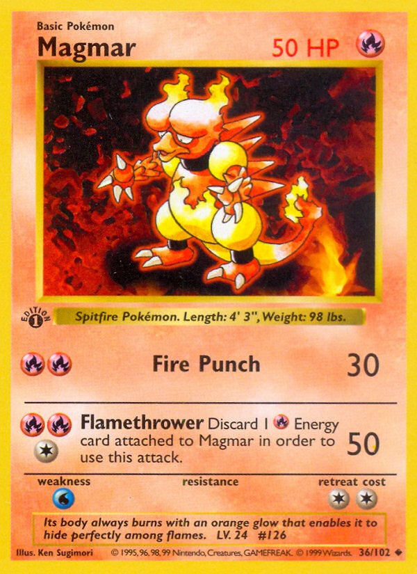 Ảnh thẻ Magmar #36