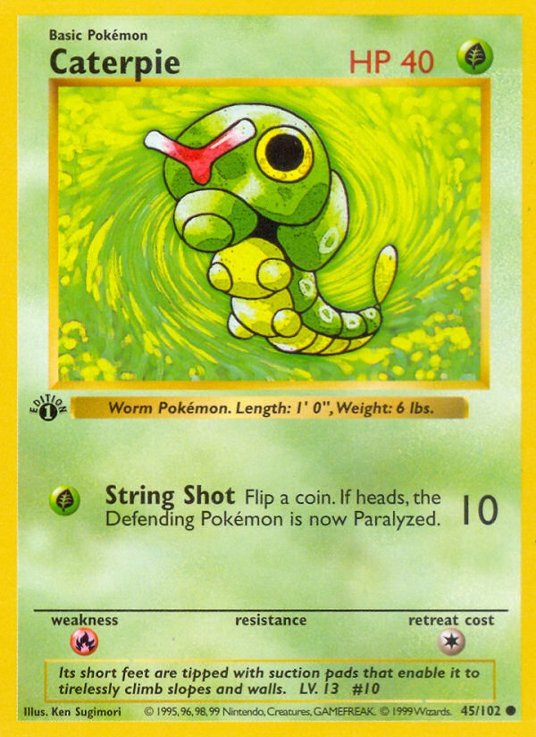 Ảnh thẻ Caterpie #45
