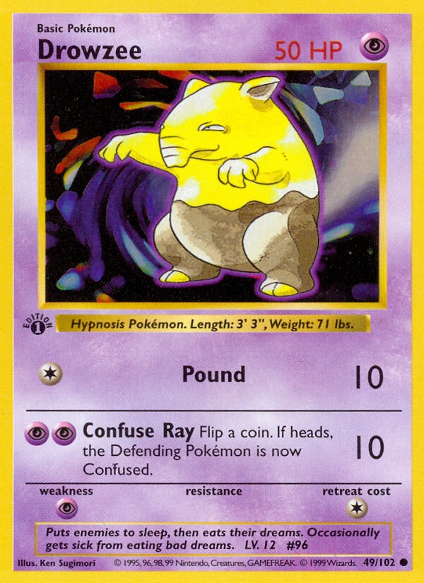 Ảnh thẻ Drowzee #49