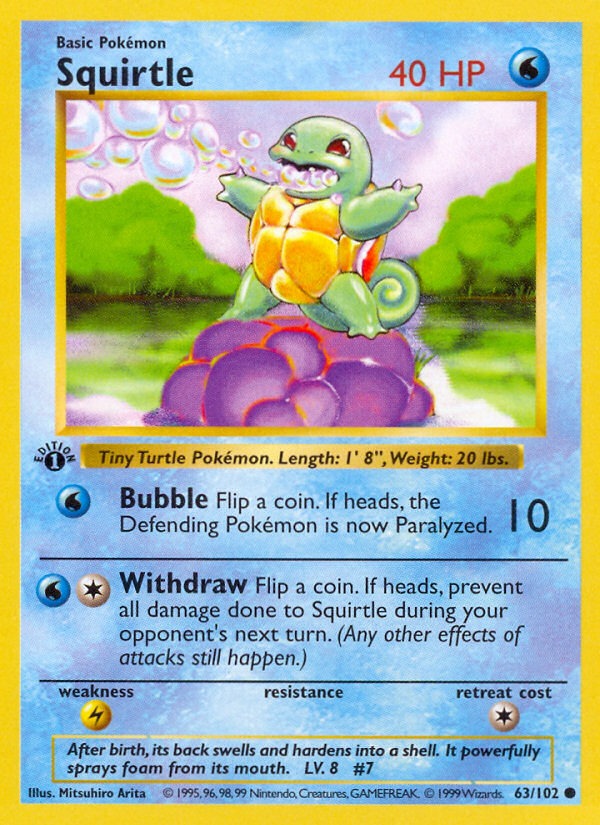 Ảnh thẻ Squirtle #63